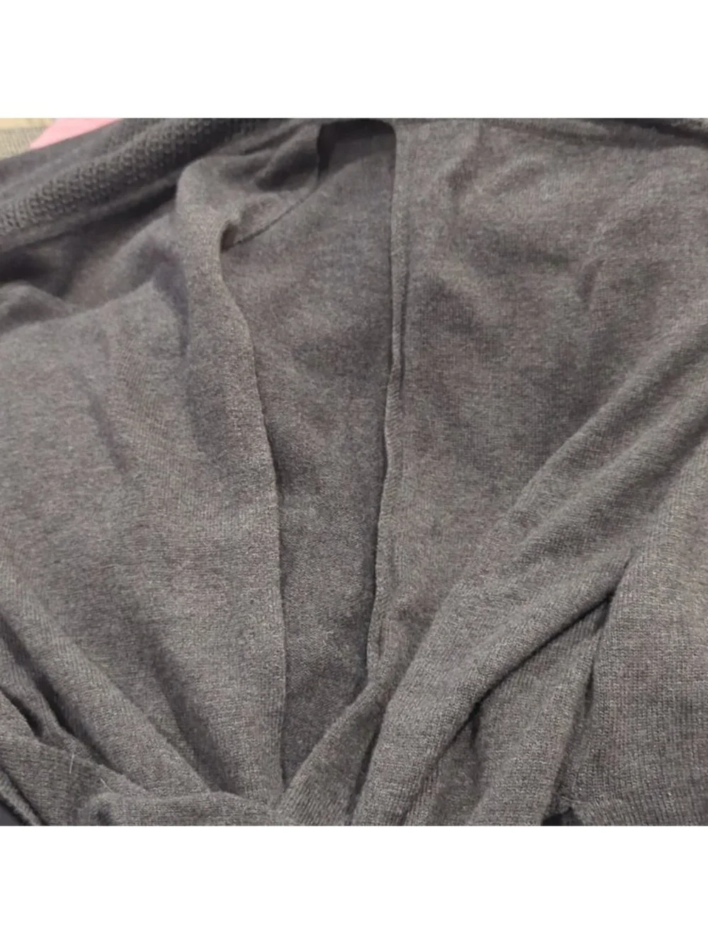 Lululemon Back to Balance Long Sleeve Sweater Heathered Graphite Grey